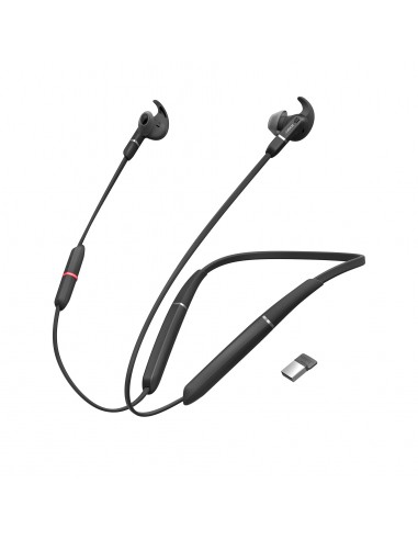 Jabra - Evolve 65e UC - Oreillettes + Dongle - Profil