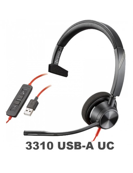 Plantronics Blackwire 3310 USB-A UC