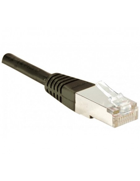 Cordon RJ45 catégorie 5e F/UTP noir - 1,5 m