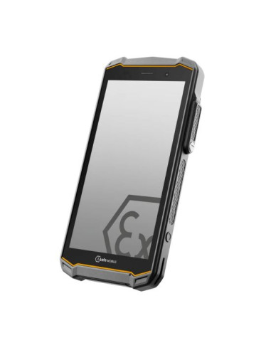 I.Safe Mobile - Smartphone durci ATEX Zone 2, 5G, certifié IP68, PTI et bouton SOS, Android 12