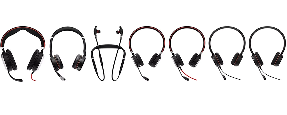 serie jabra evolve micro casque